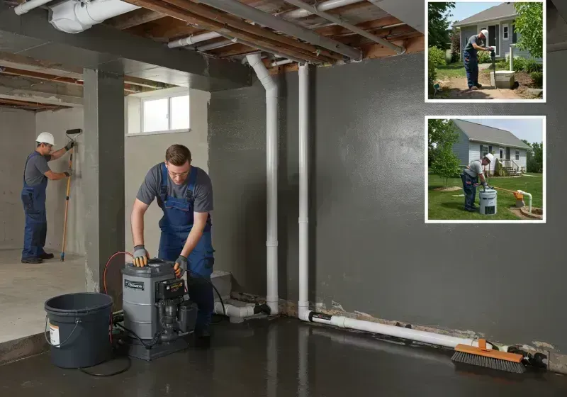 Basement Waterproofing and Flood Prevention process in Nitro, WV